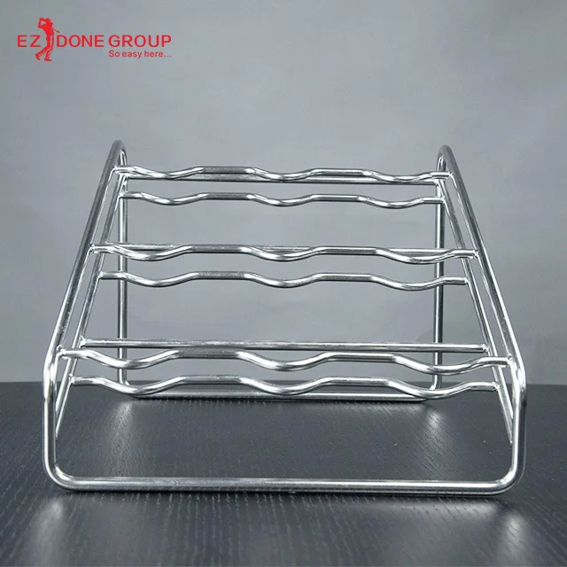 
Fashionable Available stock Various use 3 tier solid 304 Stainless series Italian restaurant flavor rack 
