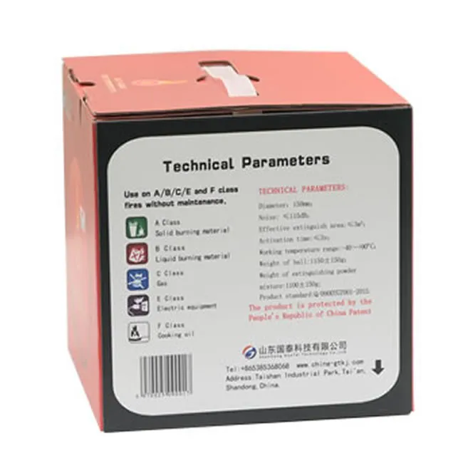 ABC Dry Powder Fire Extinguisher Ball