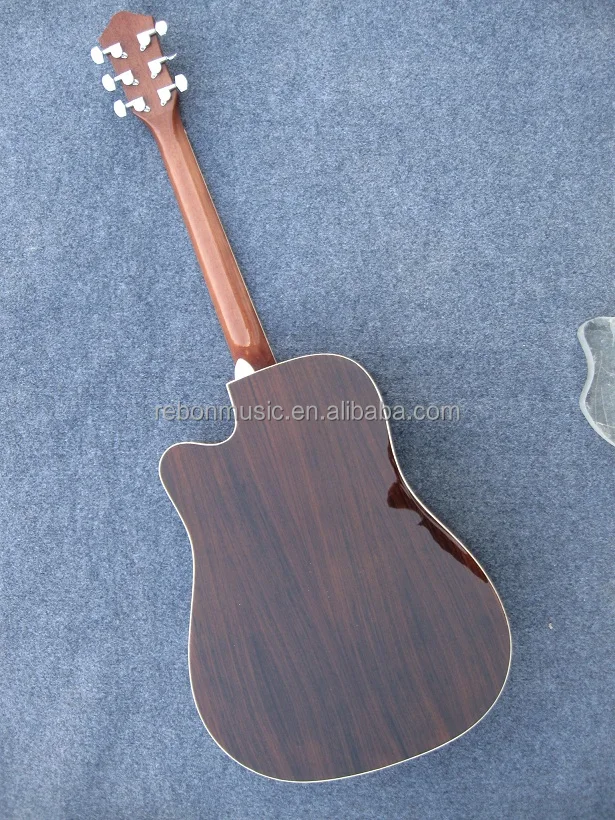 Weifang Rebon 41 inch DC-78 spruce&rosewood acoustic guitar