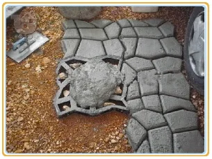 50*50 Paving Brick Patio Concrete Slabs Path Pathmate Garden Walk Maker Mould