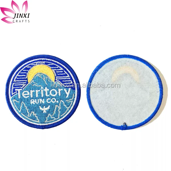 High quality bear embroidery patch embroidery patch beanies