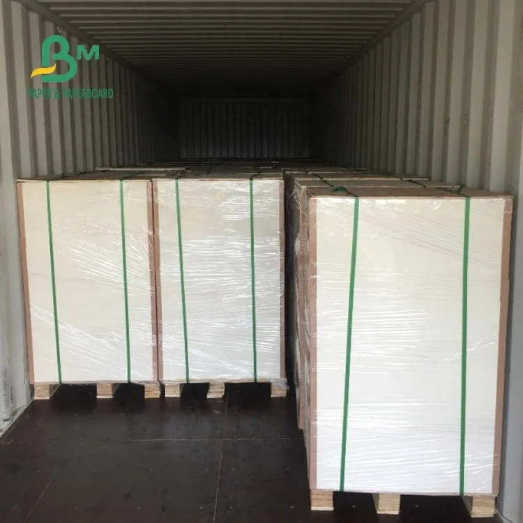 sulfated cardboard 250gram to 400gram 70*100cm C1S White FBB Folding box Board Sheets