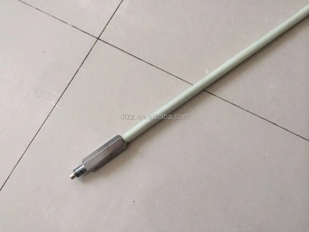Safety whip with Reflective Warning Flag for mining heavy duty vehicle