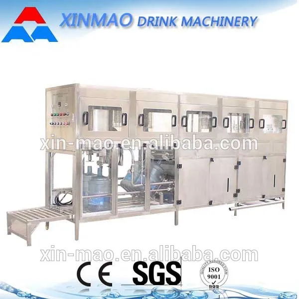 304 stainless steel high quality mineral water filling line with automatic de capping