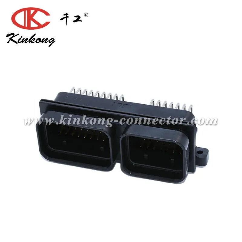 6437288-5 1437288-5 60 Position male lower key auto connector for printed circuit board mating 4-1437290-0/3-1437290-7