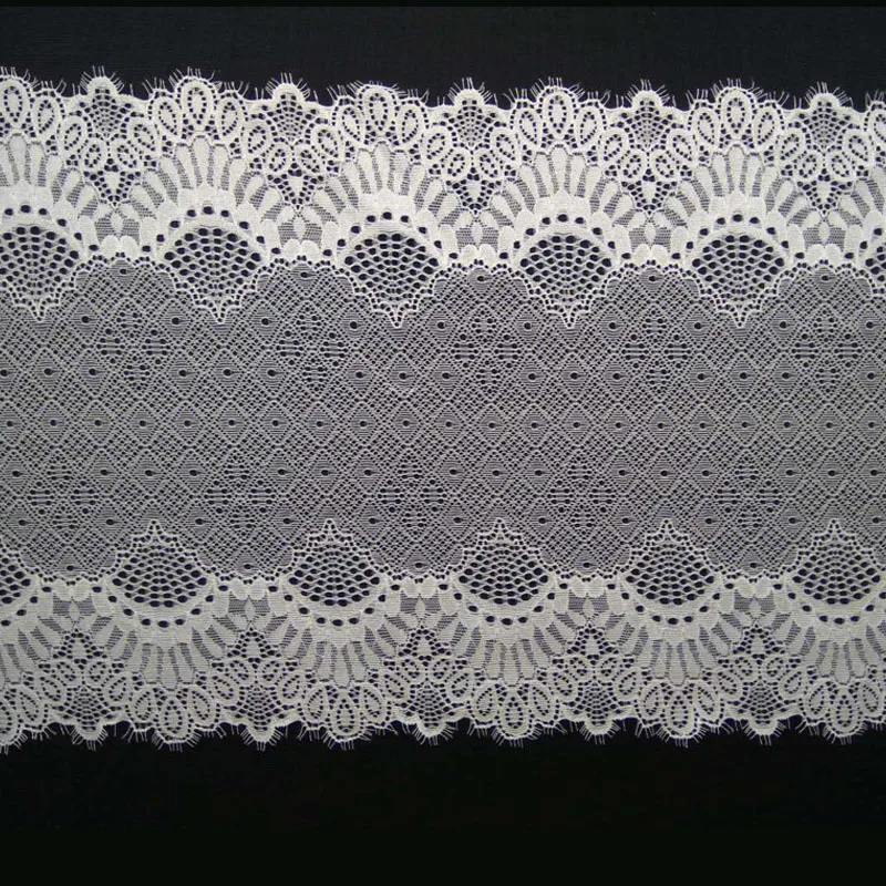 China Wholesale Wide Stretch Scallop Lace Trim/Lace for underwear