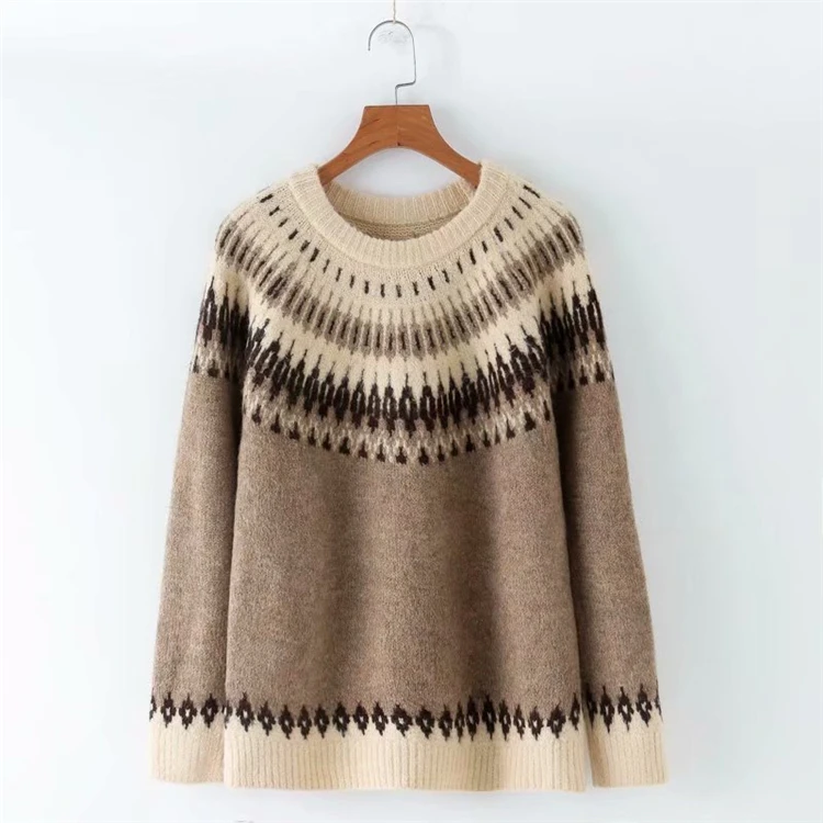 Winter New Arrival Women Hood Peruvian Alpaca Sweater