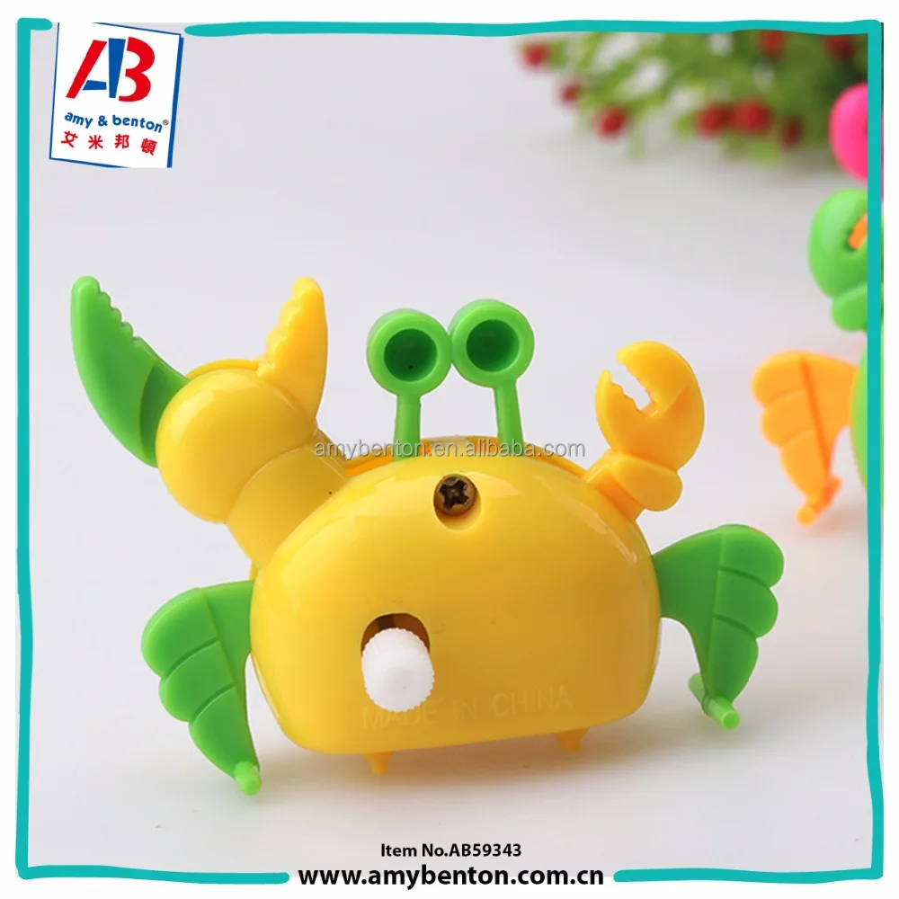 Cheap Plastic Lovely Crab Wind up toys for kids Party Favor
