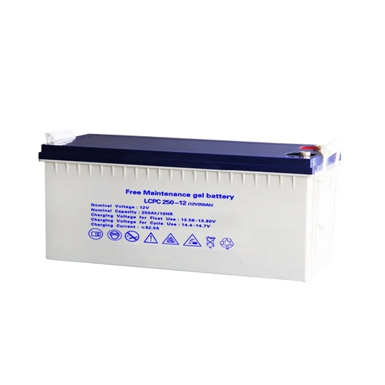 Аккумуляторная батарея 12 в 250 Ач agm глубокого цикла гелевая батарея 12 В 200 ач для автомобиля