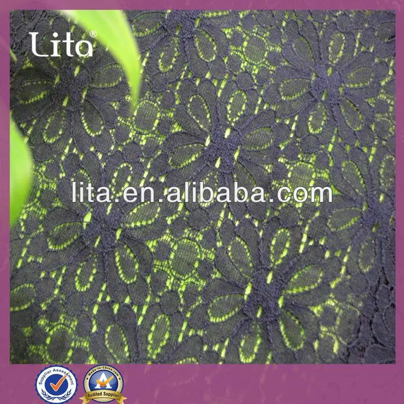 2014 хлопка нейлона кружевной ткани для швейных принадлежностей