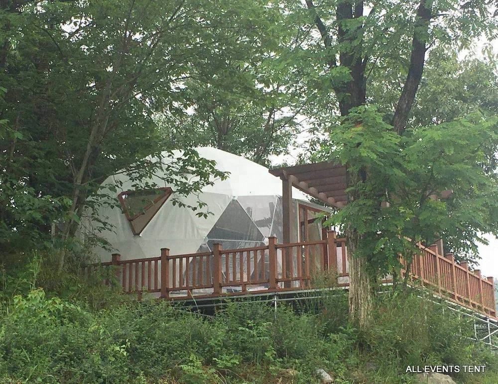 Permanent Glamping Hotel Dome Tent