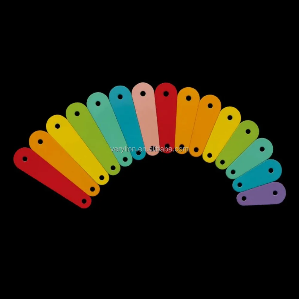 Xylophone steel music plates/keys 8pcs Set