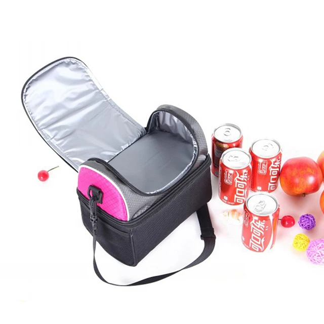  Оптовая продажа двухслойный изолированный ланч-мешок охладители с тоутом