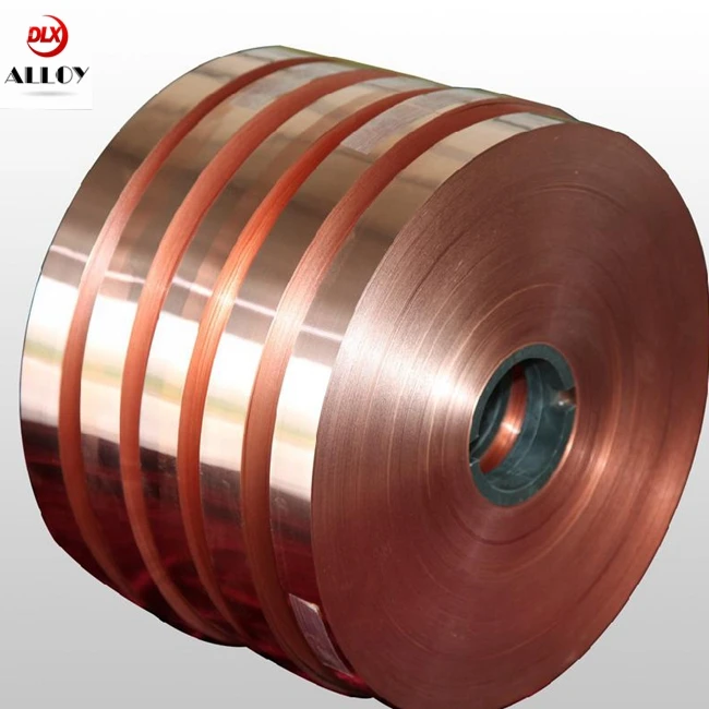 Low price Conductivity copper Alloy  CuBe2 Beryllium Copper Foil Strip