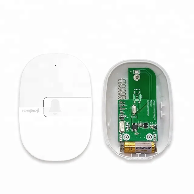 White Unique Design Wireless Bell smart doorbell with Patent
