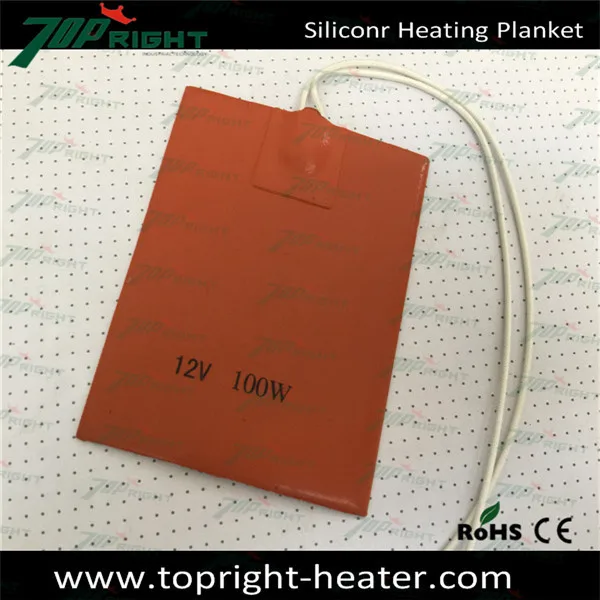 Элемент пельтье 12 В Барабана группы Нагреватель Силиконовая Резиновая Прокладка Обогреватель