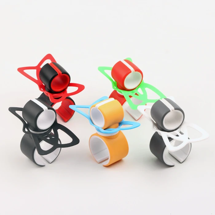 Mobiles Accessories Smartphone Holder Double Clip Car Mobile Phone Holder Mount For Bike Handlebar Bicycle