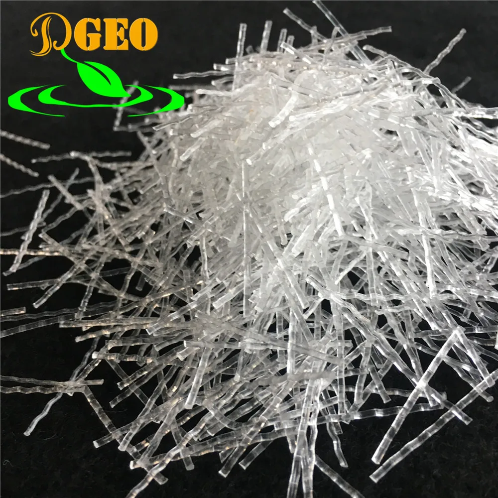 Polypropylene Synthetic polymer  Fiber for Construction