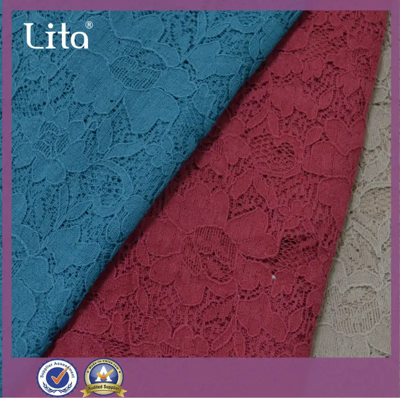африканского хлопка гипюр кружева ткани с 150 ширина для моды платья