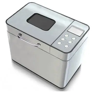 Хлебопечка для домашнего использования с корпусом из нержавеющей