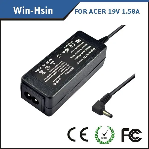 Завод оригинальное новое адаптер для ноутбука Acer 19 В 1.58a 30 Вт адаптер переменного тока