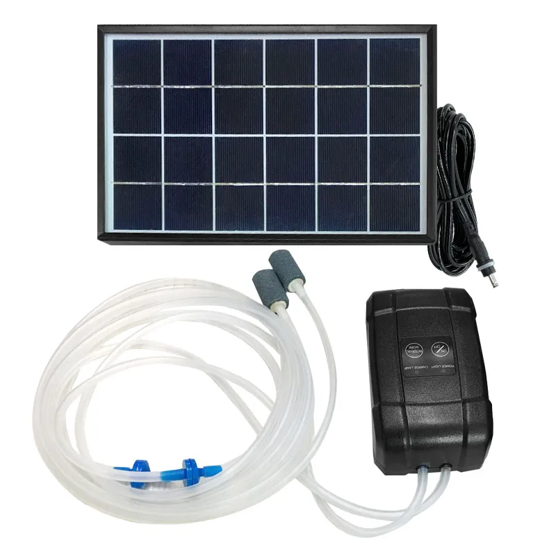 Solar Energy Oxygen Pump Aquaculture Fishing  Aquarium, outdoor fishing, fish tank, pool, pond