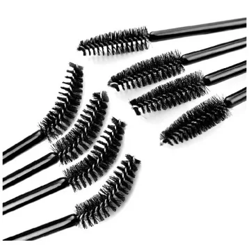 Одиночная Косметическая кисть для туши для ресниц, кисть для бровей для макияжа