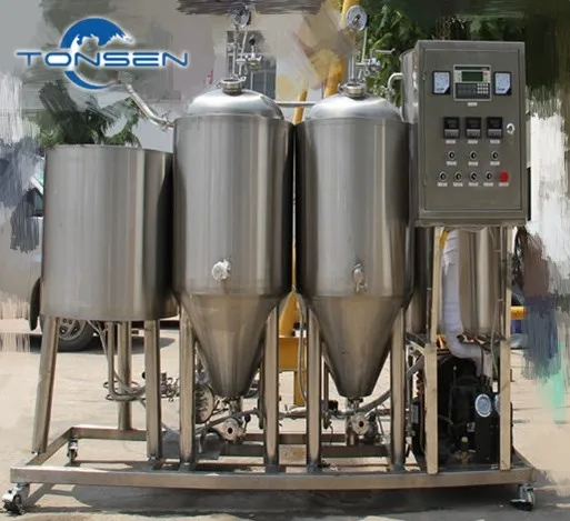 Домашняя мини пивоварня пивзавод крафт пищевая нержавейка красная медь самогонный аппарат 50L