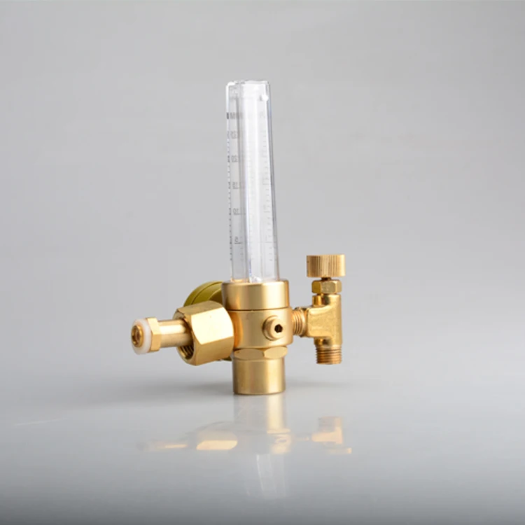 
Best selling workable price brass argon flowmeter for gas reducer 
