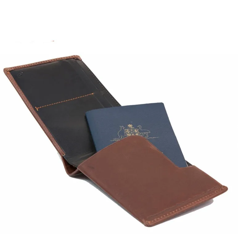custom leather passport card holder,travel wallet,passport cover alibaba manufacturer
