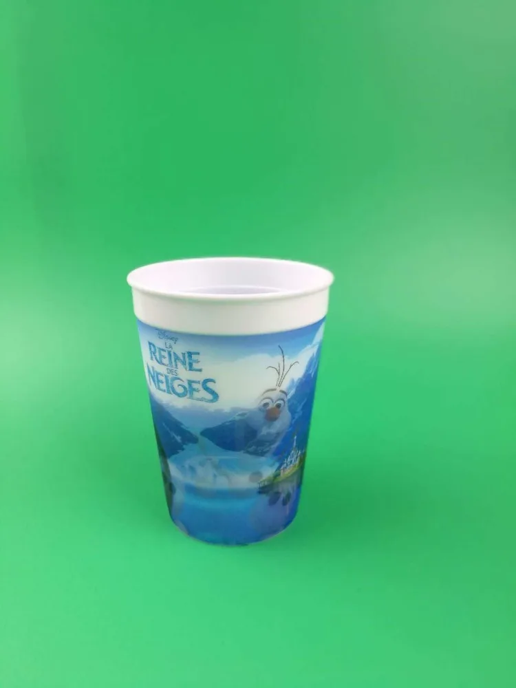 
High Quality Custom Food Safe 3D Lenticular Plastic Yogurt Cup 