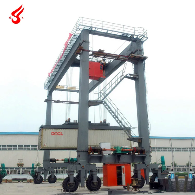 RTG 35 Ton Mobile Container Gantry Crane