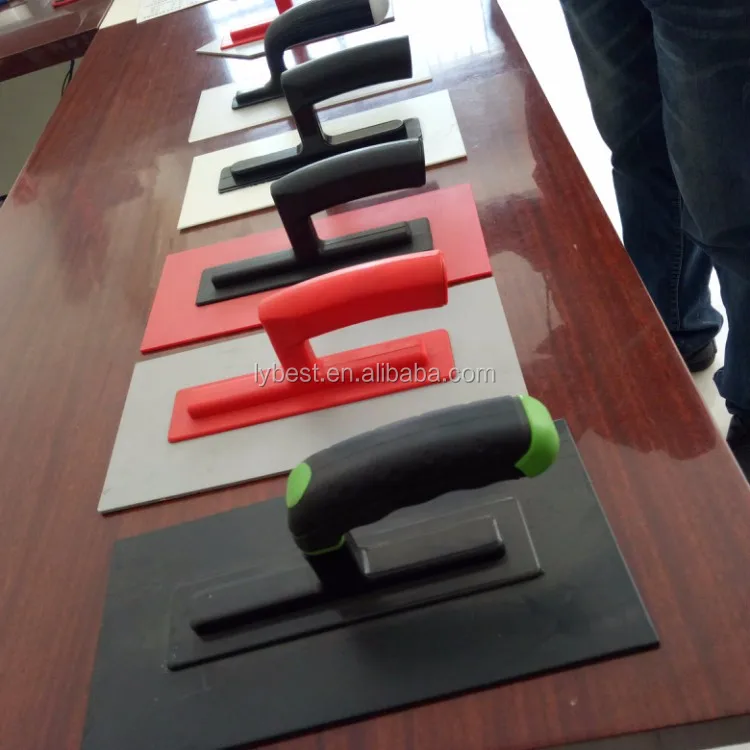 very strong 280x140mm plastic plastering trowel