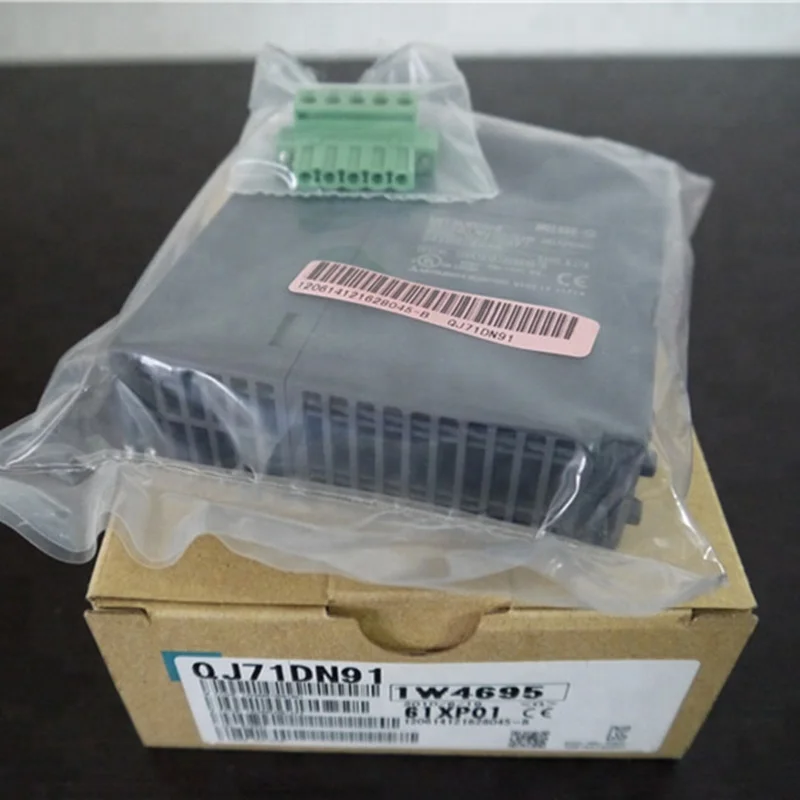 Fast Program Mitsubishi QJ71DN91 Elevator Integrated PLC And HMI Price Mini PLC