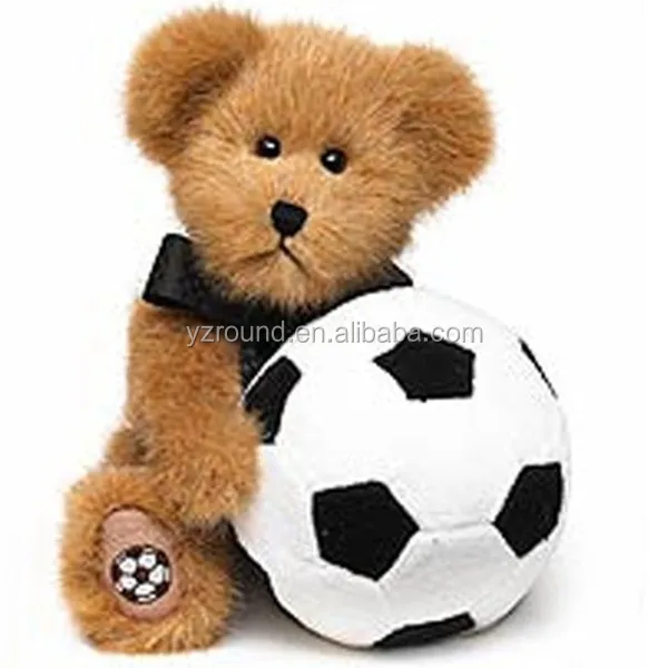 Plush football teddy bear soft sports event toy