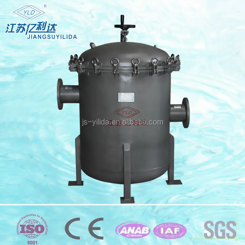 Фильтр для воды с картриджем для нескольких корзин, система фильтрации для сумки с корпусом из нержавеющей стали,