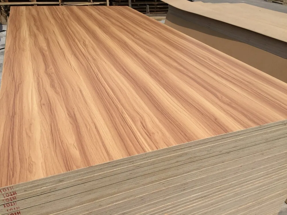 18mm thick mdf board/white laminated melamine mdf board/wood poster board laminate