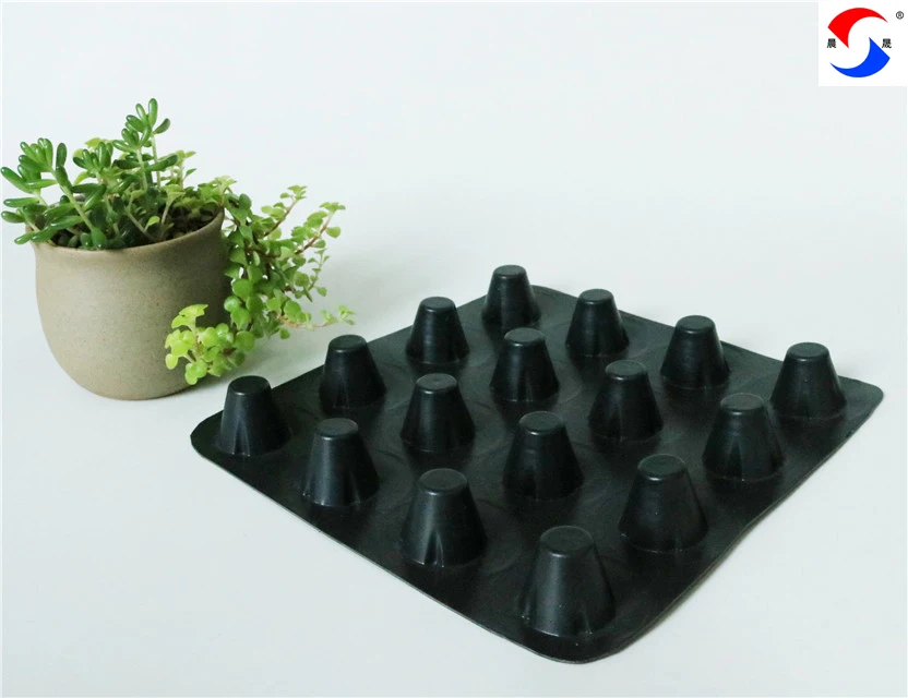 high compressive HDPE strength dimple drainage board