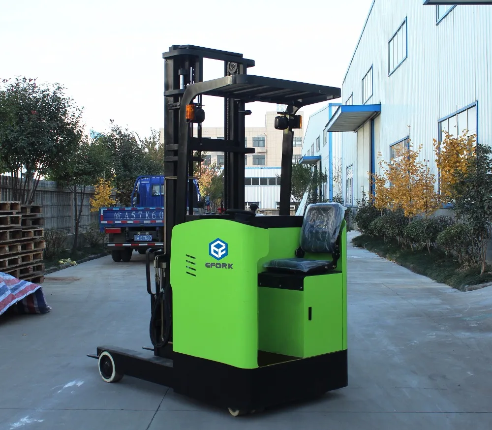 1000 Kg 2000 Kg 2500 Kg Capacity 1600-7200 mm Driver seated electric forklift reach truck