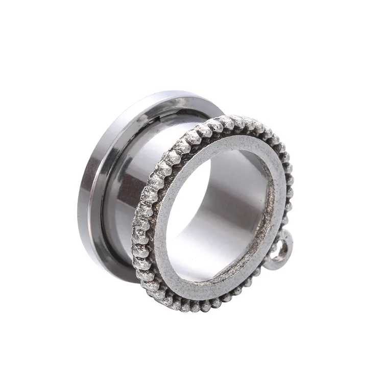 NUORO Bohe Style Retro Stretched Ear Extender Tunnels Lobe Piercings Body Piercing Jewelry