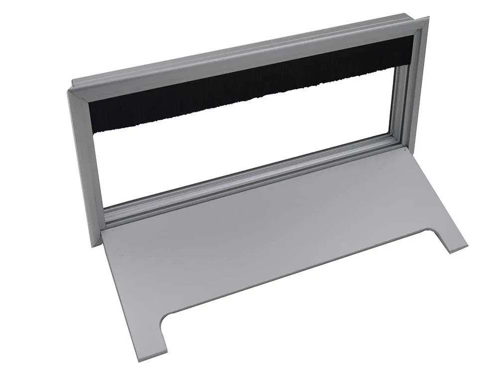 Manufacturer brush table cable grommet desk cable manager socket box