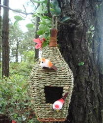 bird Natural Roosting Pocket----wild bird shelters