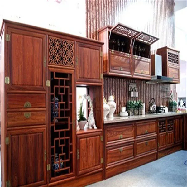 
Advanced Technology Top Quality Solid Wood Kitchen Cabinet 