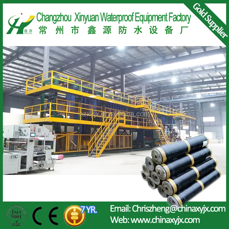 
Construction Material SBS Modified Asphalt Waterproof Membrane Machine 