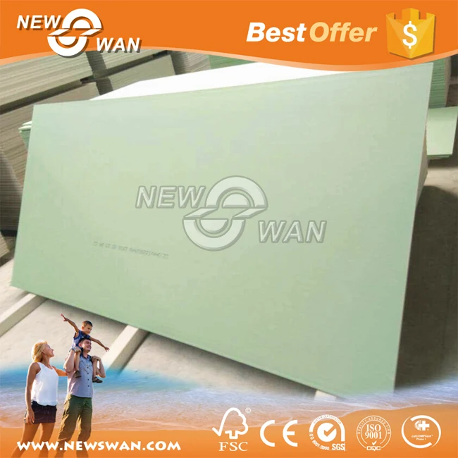
Standard Paper Faced Gypsum Board Price Drywall Plasterboard 