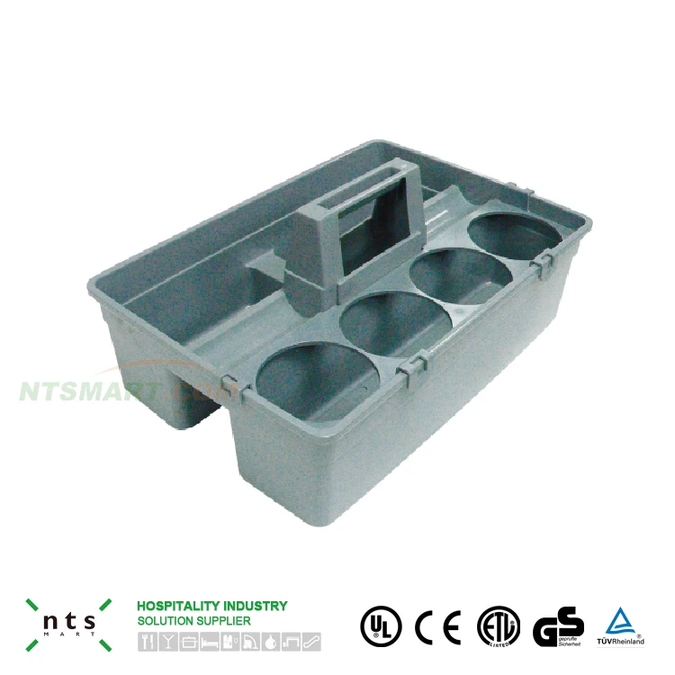 
water bottle holder with caddy tray 