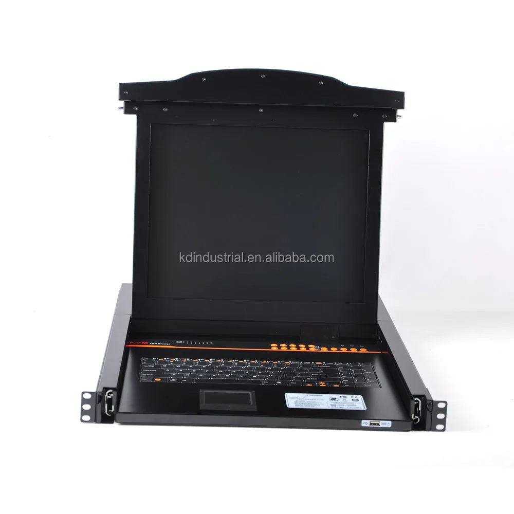 Good Price 17 inch 32 Ports Cat5 Console LCD KVM Drawer With IP