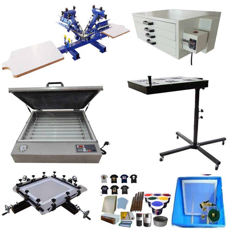 silk screen printer head screen printing equipment