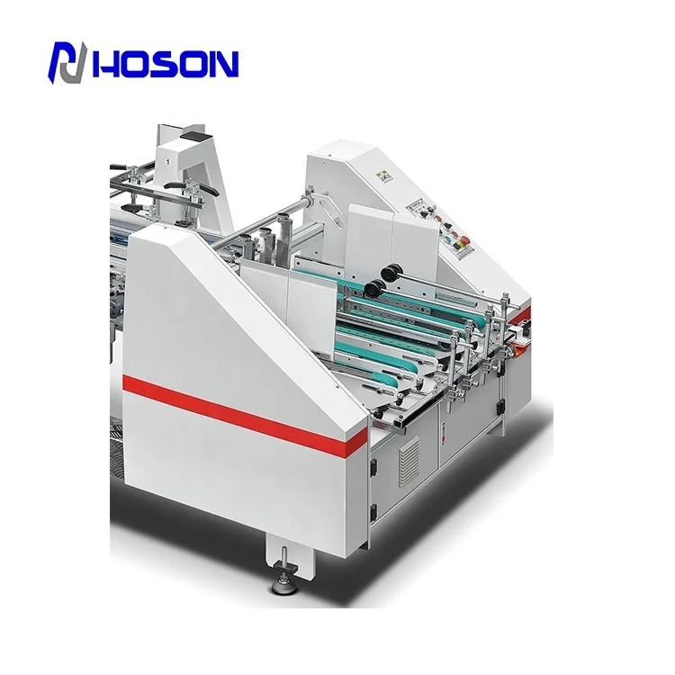 ZH-1200BFT Bottom Lock Automatic Box Gluing Machine