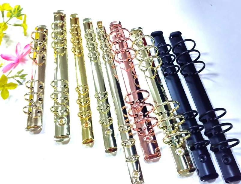 70 mm 110MM rose gold metal tooth clip for office folder